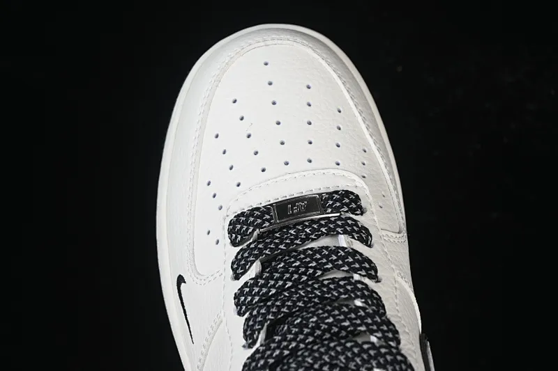 All categories Nk Air Force 1 Air Force series Nk Air Force 1 Low Air Force low-top Nike Air Force 1'07 Low Stusi co-branded beige black bottom Air Force 1 low-top casual sneakers CS5288-046